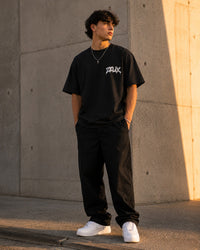 ZELIX black tee model front