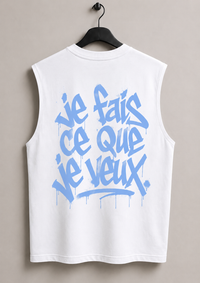 Débardeur Zelix blanc - dos