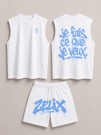 White Pack — Débardeur + Short Zelix